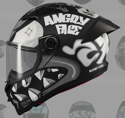 Casco moto axxis fenix angry - casco,