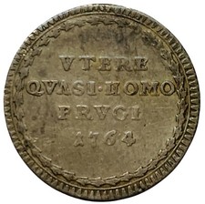 CLEMENTE XIII - 1 GROSSO 1764