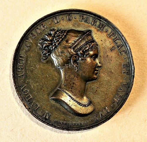 Parma maria luigia medaglia - maria,
