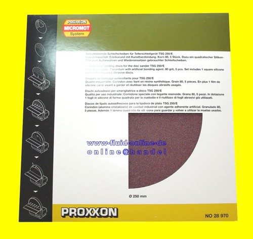 Dischi abrasivi proxxon 28970 - dischi,