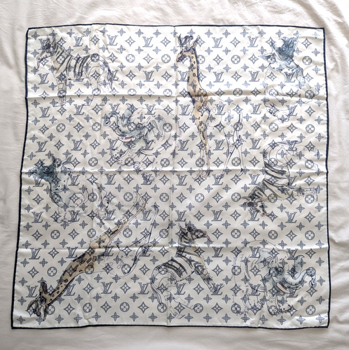 Sciarpa louis vuitton ss17 - sciarpa,