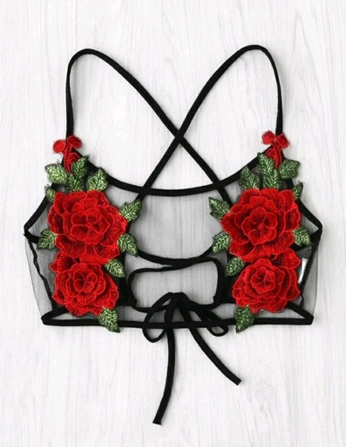 Crop top romwe taglia large - taglia,