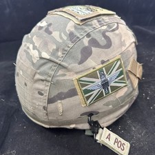 Genuine British Mk7 Combat Helmet - Parachute Regiment - Size Medium