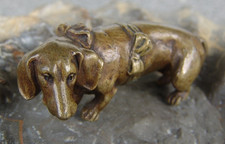 RARA ANTICA FIGURA IN BRONZO