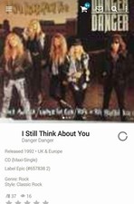 Danger Danger ~ I Still Think