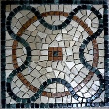 INGROSSO: Rosone Medaglione Rivestimento Mosaico Marmo 40cm. Altri in negozio!