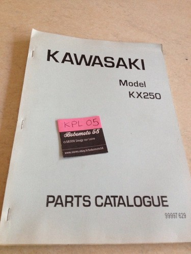 Kawasaki parti elenco - kawasaki, kx250