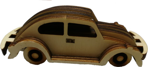 Maggiolino auto legno beetle - ,