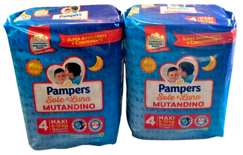Pampers sole luna n4 - pampers,