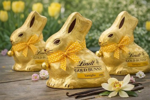 Lindt gold bunny vaniglia - lindt,