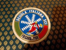 ADESIVO SCUOLA ITALIANA SCI  FOLGARIA  9  CM