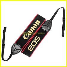 Canon tracolla originale nero/rosso/oro per fotocamere reflex EOS . Strap.