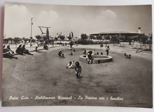 Cartolina ostia lido - ostia, (roma)
