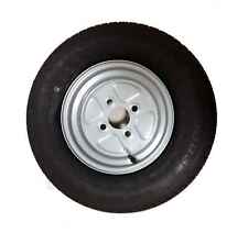 Ruota con pneumatico 145 R10'' 4X98 foro 58MM Tubeless per rimorchi