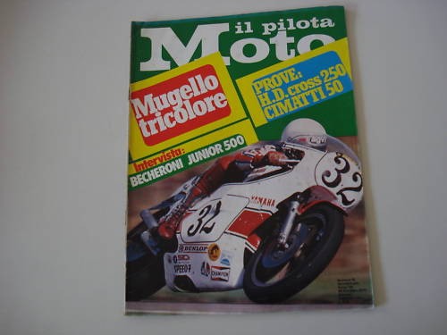 Pilota moto 1977 cimatti - moto,