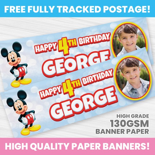 Banner topolino personalizzato - banner,