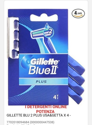 Gillette blue plus - gillette, rasoio
