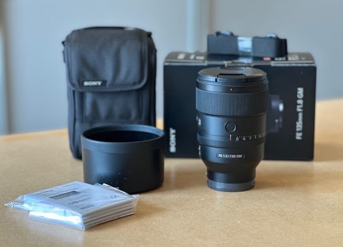Sony 135mm 8 - fe, gm