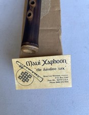 Xaphoon Maui Bamboo Saxophone