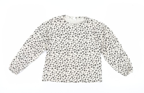 Blusa zara bambina floreale - blusa,