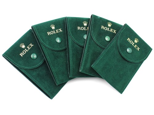 Pochette rolex colore verde - pochette,
