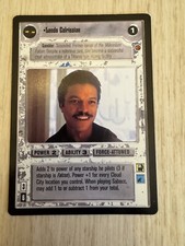 STAR WARS CCG CLOUD CITY CARD LIGHT SIDE LANDO CALRISSIAN ex