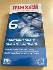 Maxell VHS T-120 6 Hour