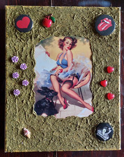 PIN UP TECNICA MISTA DI