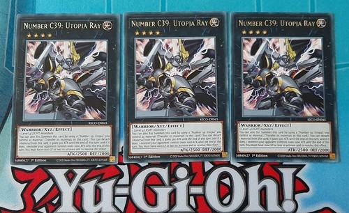 Yugioh numero c39 raggio - yugioh, 3x