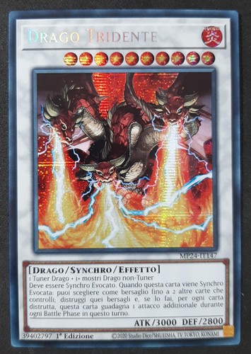 Drago tridente rara segreta - rara,