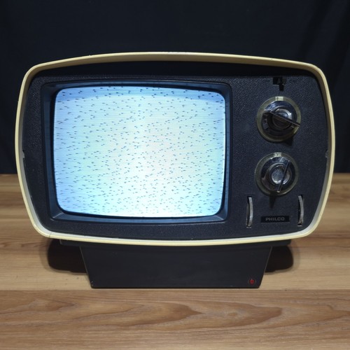Philco crt vintage in - 10", tv