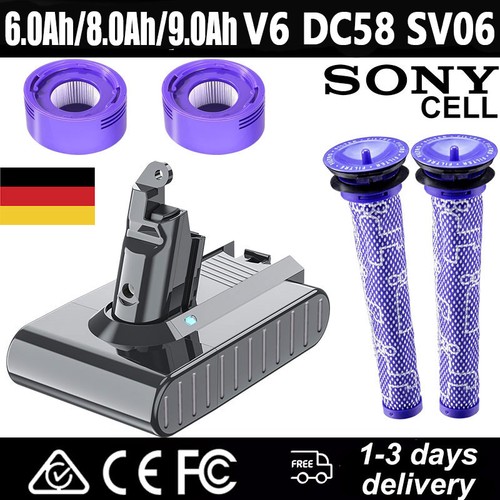 Batteria 9000 mah per - batteria, v6