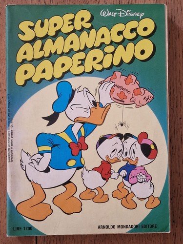 Super almanacco paperino prima - paperino,
