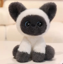Peluche gatto gattino siamese