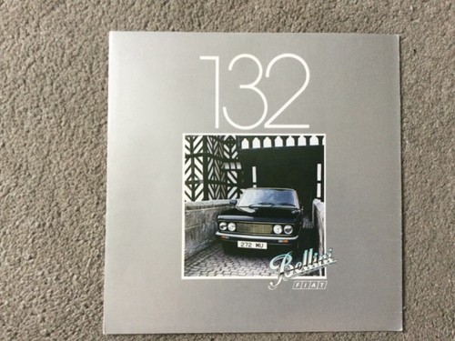 Brochure fiat 132 bellini - fiat,