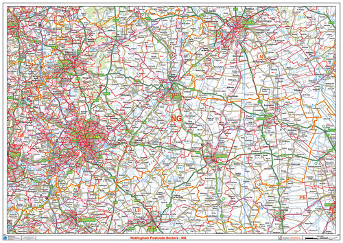 Map nottingham ng - map,