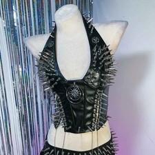 Goth Tops Spiked Gothic Tank