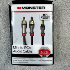 NUOVO Monster 6ft Mini a RCA
