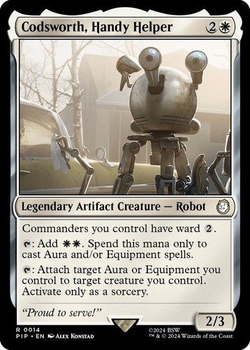 Codsworth handy helper - handy,