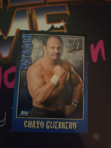 Topps wwe wwf - topps, guerrero
