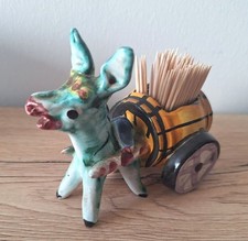 Asino con carrello, Vietri Sul