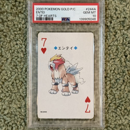 Pop entei pokemon carta da - 16,