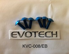 EVOTECH KVC-008/EB KIT VITI ERGAL BLU CUPOLINO PER YAMAHA R1 2002 2003 2004 2005
