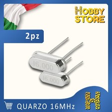 Cristallo Quarzo 16MHz Risonatore Passivo Oscillatore ATMEGA Pic Arduino #009