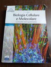 biologia cellulare e molecolare concetti ed esperimenti - g. karp V edizione €33