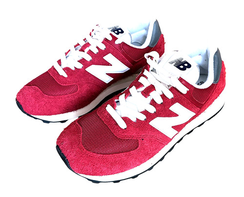 New balance ml574 rouge - rouge,