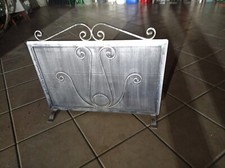 PARAFIAMMA PER CAMINETTO IN FERRO BATTUTO