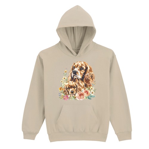 Felpa con cappuccio - , golden