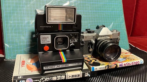 Polaroid land camera - polaroid,