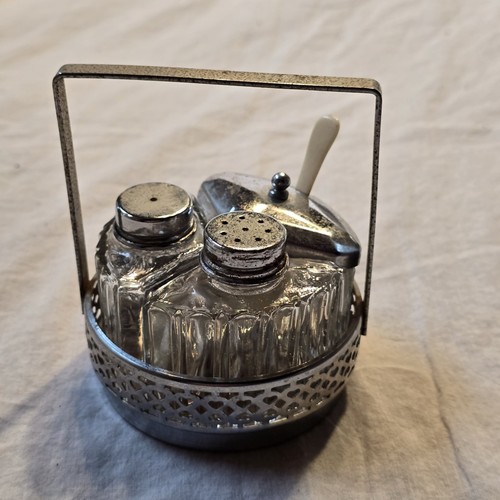 Set caddy condimento - , vetro